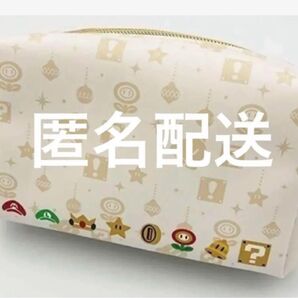 Nintendo スーパーマリオ ポーチ オフホワイト 新品 未使用