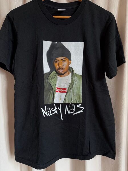 Supreme NAS フォトTシャツ 黒 Sサイズ