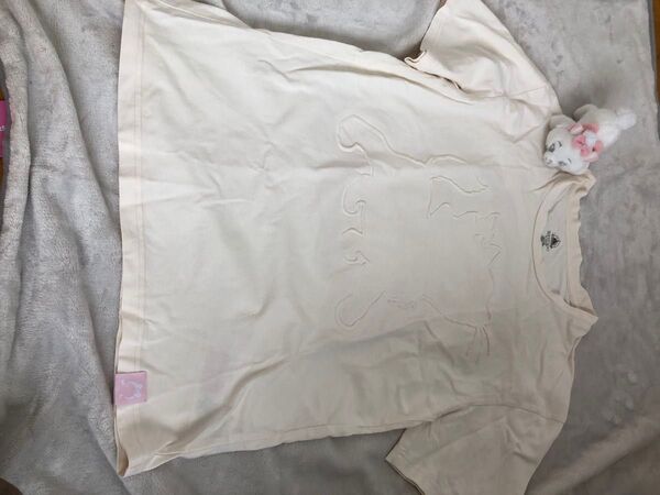 【美品】香港ディズニー限定 ぬいぐるみ付きtシャツ マリーちゃん
