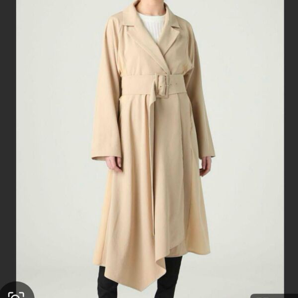 MURUA ムルーア アシンメトリートレンチコート