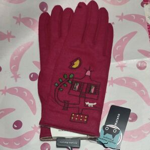 Atuko Matann マタノアツコ♪ とても柔らかで暖かい(^^)ウール カシミヤ(^^♪手袋 新品タグ付き