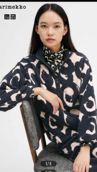 UNIQLOⅹMarimekko★ユニクロ&マリメッコ コラボ フリースジャケット♪新品タグ付き