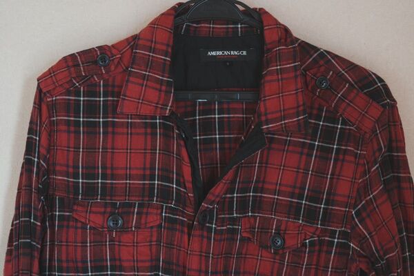 美品 AMERICAN RAG CIE アメリカンラグシー 長袖シャツMサイズ