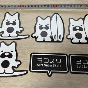 AbemaTVのアベマくんのサーフステッカー6枚セット