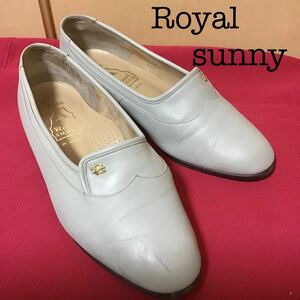 【売り切り!送料無料!】A-57 中古箱無し!Royal sunny/スリッポン/シューズ/25.0cm/日本製!激安!