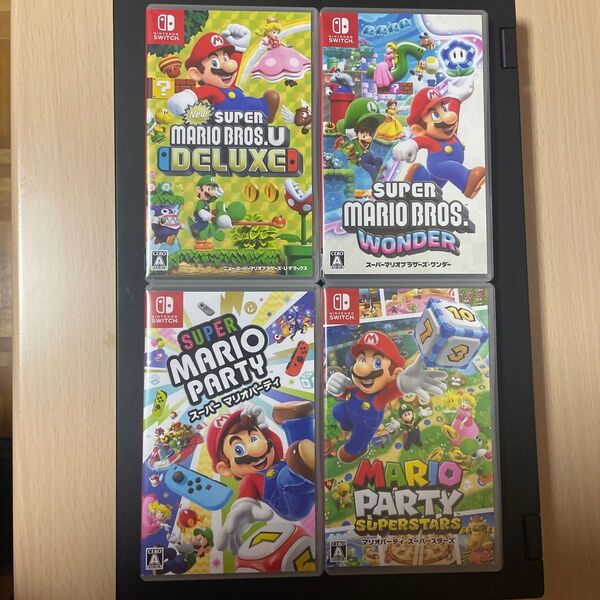Switch ソフト 4本セット まとめ売り【スーパーマリオシリーズ】
