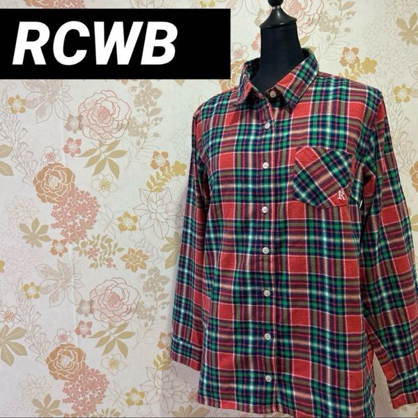 RCWB レディース チェック柄 ネルシャツ