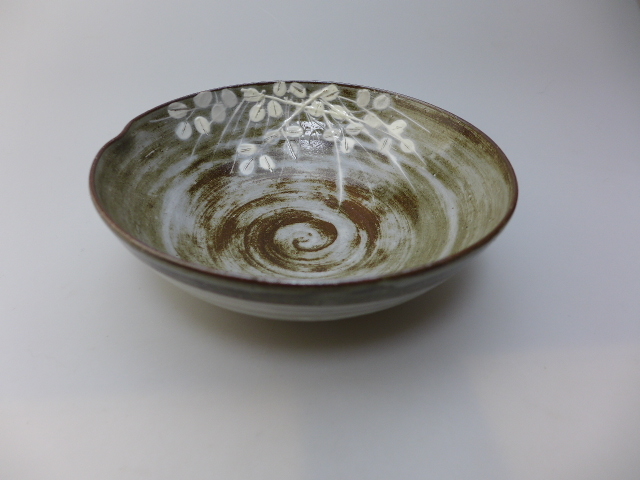 ★Great Deal★Less than half price★Kyoto ware★Made by Seisen Kiln★Hagi Gasane★Bowl★Made by an artist★Hand-painted, Japanese tableware, Pot, others