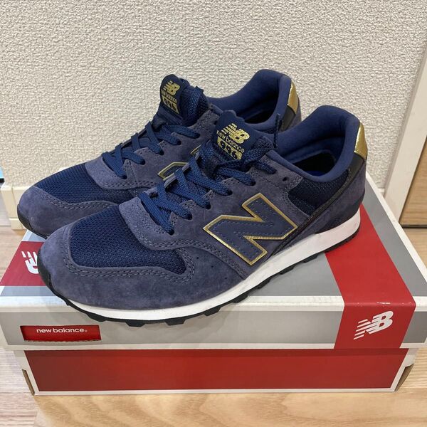 美品!ニューバランス new balance スニーカー WR996 HC (NAVY) ネイビー レディース 23.5cm