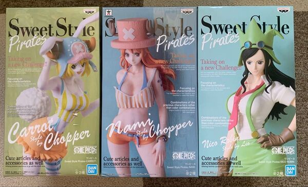 ONEPIECE ワンピース フギュア ナミ ロビン キャロット Sweet Style