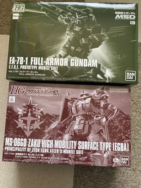 ガンプラ まとめ売り フルアーマーガンダム 高機動型ザク エグバ機