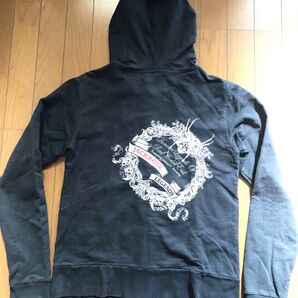 JACKROSE バックプリント パーカー ブラック サイズ3