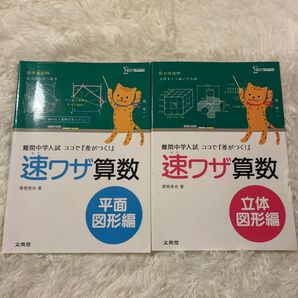速ワザ算数 平面図形編・立体図形編 中学入試