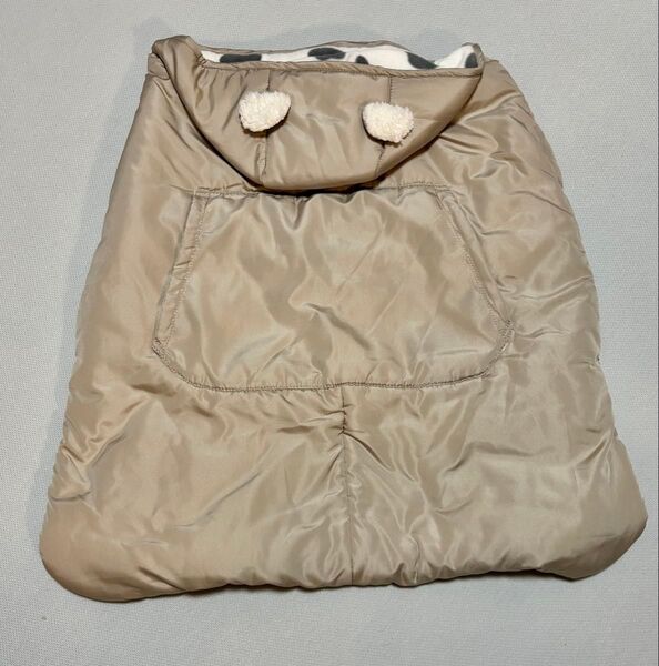 【新品タグ付き】抱っこ紐ケープ 抱っこ紐ブランケット あったかケープ くまみみ ベビー