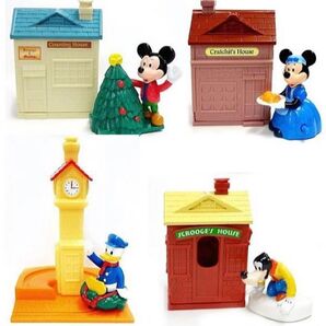週末値下げ 激レア マクドナルドハッピーセット 1999 ミッキーマウスのクリスマスキャロル 4種コンプリートセット 未開封