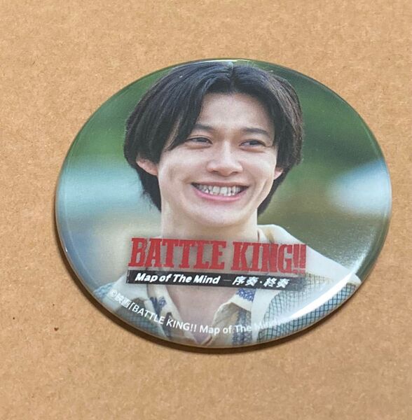 BATTLE KING!! バトルキング 缶バッジ FUMINORI 小川史記