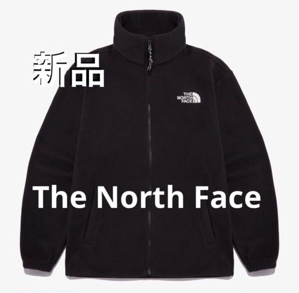 新品【The North Faceノースフェイス】フリースジャケット アウターボア男女兼用 黒 軽量防寒 ジップアップ アウトドア