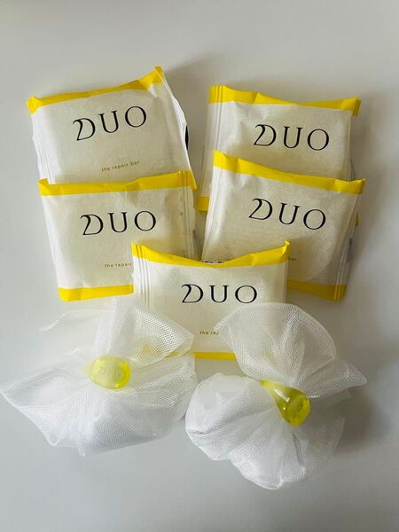 DUO デュオ ザ リペアバー 25g × 5個 専用泡立てネット2個付き