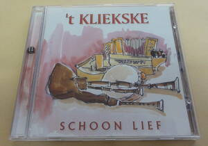 't Kliekske / Schoon Lief CD Flemish folk Music フォーク トラッド Wild Boar Music 