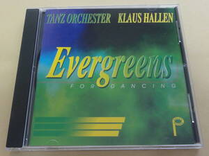 KLAUS HALLEN TANZ ORCHESTRA / Evergreens FOR DAINCING CD 　社交ダンス