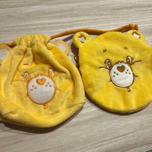 ケアベア 巾着 ポーチ ガチャ 新品未使用