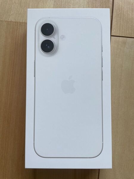 【新品 未開封】Apple iPhone16 128GB ホワイト 本体