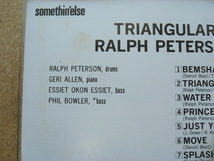 ＊Ralph Peterson Trio／Triangular （CJ32-5505）（日本盤）_画像3