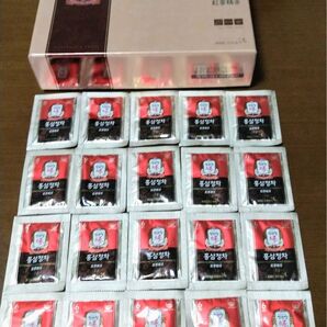 最高峰高濃縮極上プレミアム高麗人参茶『正官庄6年根紅参精茶』お試し20袋