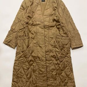 maison de soil(メゾンドソイル)|パデットシルクキルティングコート