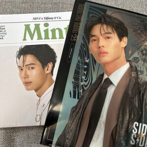 Brightwin Win Mint x Tiffany とクリアファイル