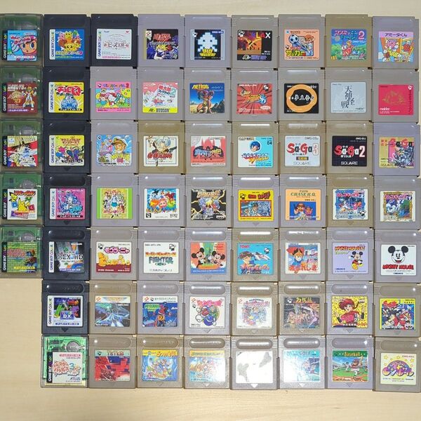 ゲームボーイ61本まとめ売り GB かぶりなし