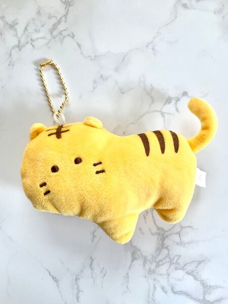 新品未使用 つぶらな瞳の動物園 とら ぬいぐるみキーホルダー