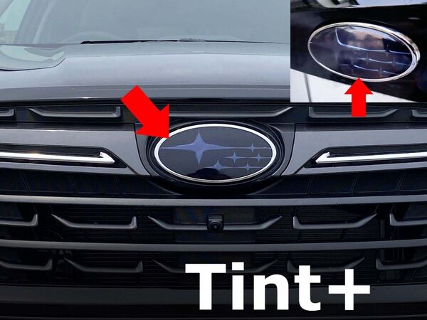 Tint+再利用できる エンブレム スモークフィルム(スモーク20%) フォレスター SK5/SK9/SKE 後期 D/E/F型