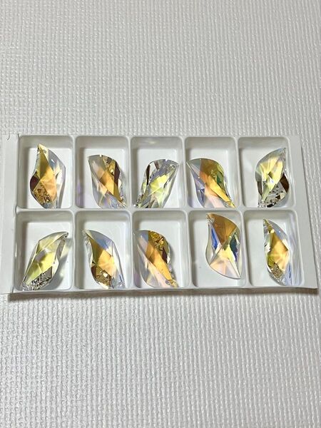 スワロフスキー 8950-805 30mm クリスタルブルーAB 10個