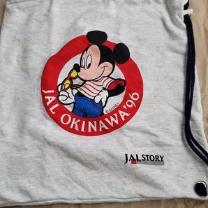 JAL OKINAWA '96 ミッキーマウス 巾着