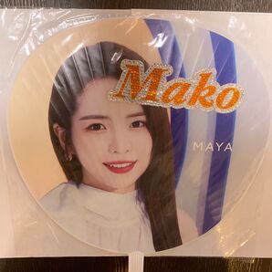 デコうちわ ストーン パーツ Mako オレンジ