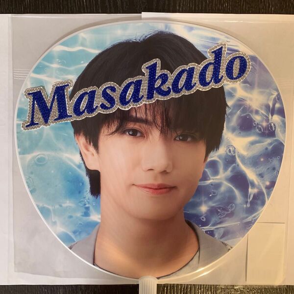 デコうちわ ストーン パーツMasakado 青