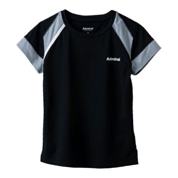 Admiral アドミラル テニス ウェア シャツ Lサイズ 中古品 黒グレー