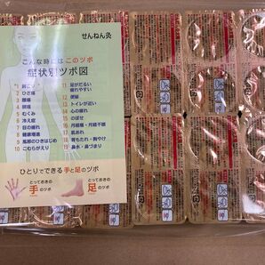 (72個) ツボ図付き 火を使わないお灸 せんねん灸 太陽