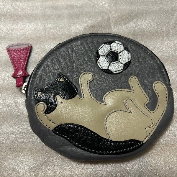 IBIZA ねこ コインケース サッカー 小物入れ ポーチ