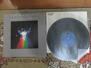 LP Van Morrison「BEAUTIFUL VISION」国内盤 25PP-50 帯無し 盤・解説・歌詞とも綺麗