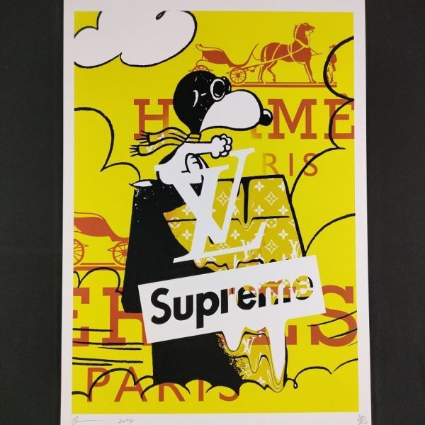 Yahoo!オークション -「supreme シュプリーム」(版画) (美術品 Yahoo!オークション -「supreme シュプリーム」(版画) (美術品