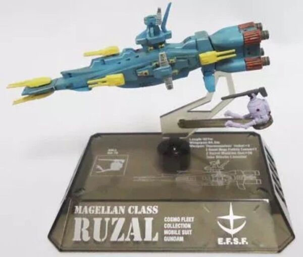 機動戦士ガンダム コスモフリートコレクション 0079総集編 マゼラン ルザル & ボール