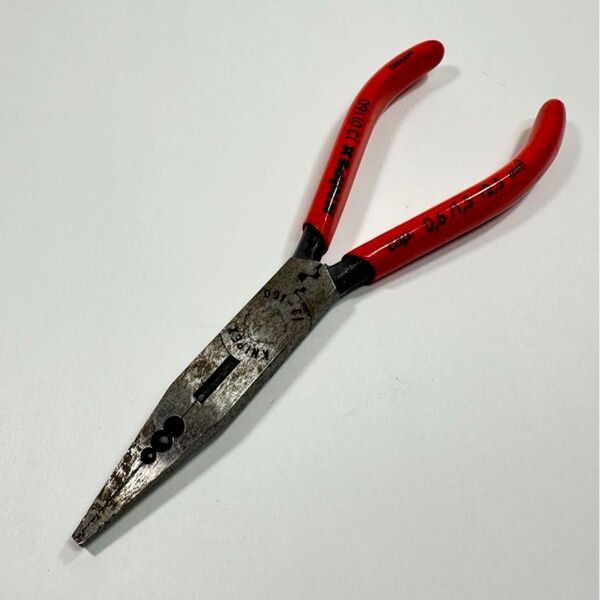 中古品 KNIPEX クニペックス 1301-160 電気技師用ペンチドイツ製 プライヤー ペンチ 工作用 整理番号1