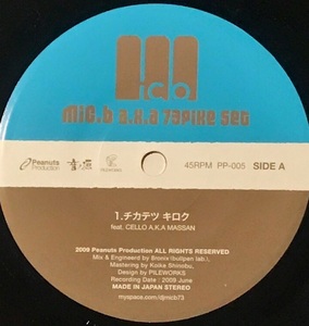 [試聴]和モノJAZZY45s　MIC aka 73PIKE SET // チカテツキロク / MOOGTION [EP]ジャズjazz エレクトロ ブギーdiscoディスコ ダンクラ 7