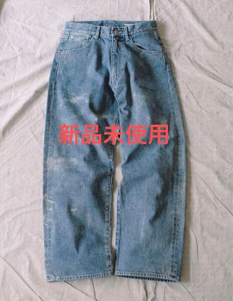 新品 LIDNM SUNBURN FADED DENIM WYM CURVED リドム デニム musinsa H&M ADRER