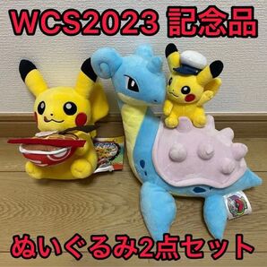 ポケモン WCS2023 横浜開催記念限定品 ぬいぐるみ2点セット 新品タグ付き