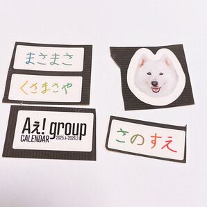 Aぇ! group カレンダー特典シールステッカーシートまとめ売り末澤誠也小島健佐野晶哉草間リチャード敬太正門良規