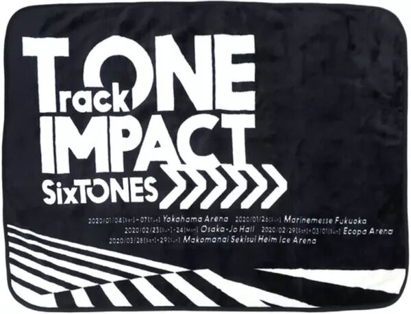 SixTONES ブランケット 新品未開封 TrackONE IMPACT 2020