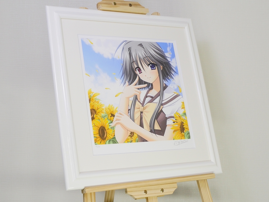 和遥キナ 直筆サイン入り 版画 アールビバン 日本橋の今 - メルカリ